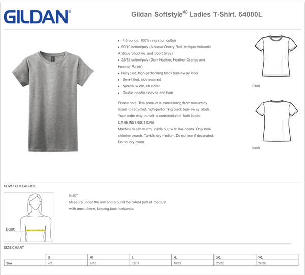 Custom Design Tshirt - Fitted Ladies