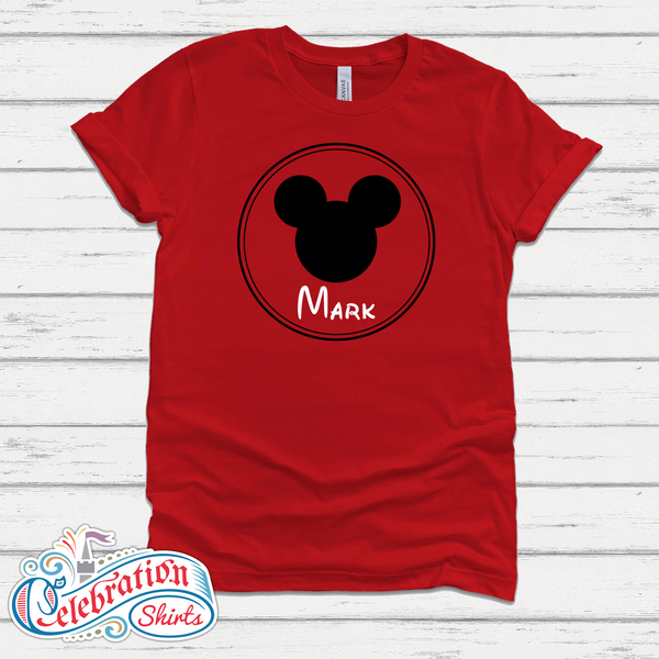 Personalized Mickey & Minnie Tee