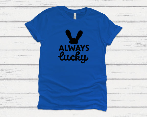 Always Lucky Vintage Style Tee