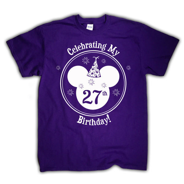 Birthday Hat Silhouette- Can be Personalized !