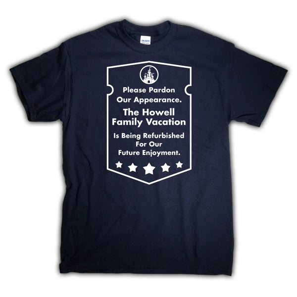 Disneyworld matching shirt, navy