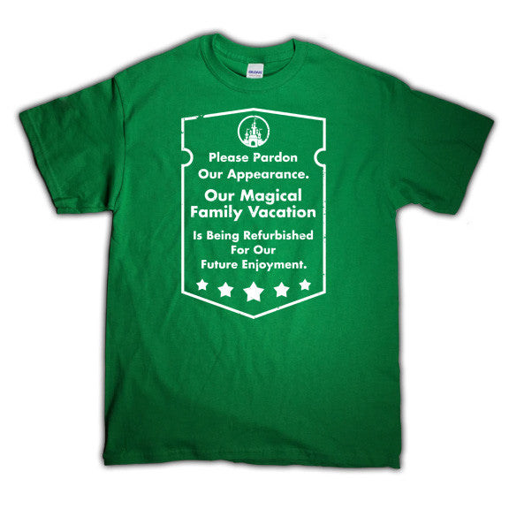 Disneyworld matching shirt, green