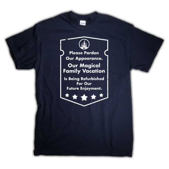 Disneyworld matching shirt, navy