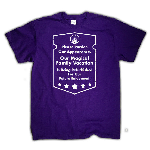 Disneyworld matching shirt, purple