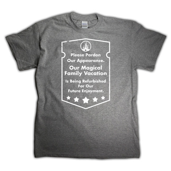 Disneyworld matching shirt, grey