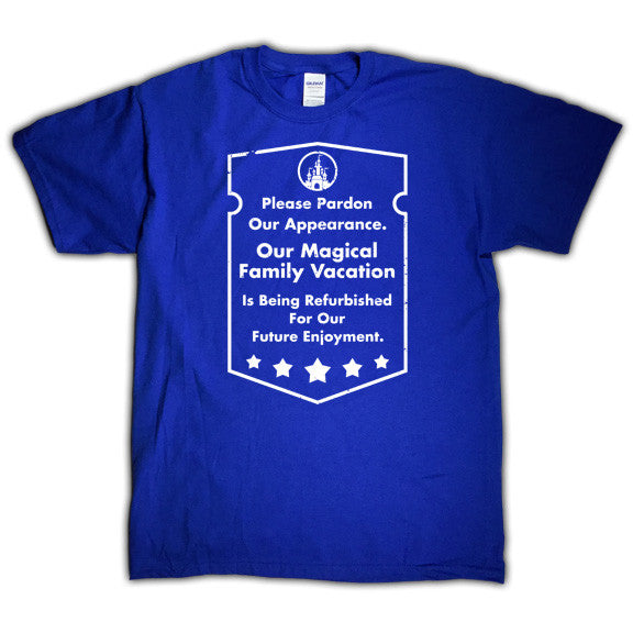 Disneyworld matching shirt, royal